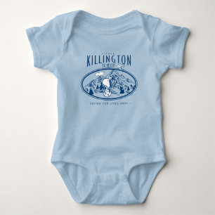 Peanuts Killington Ski Resort Vermont Baby Bodysuit
