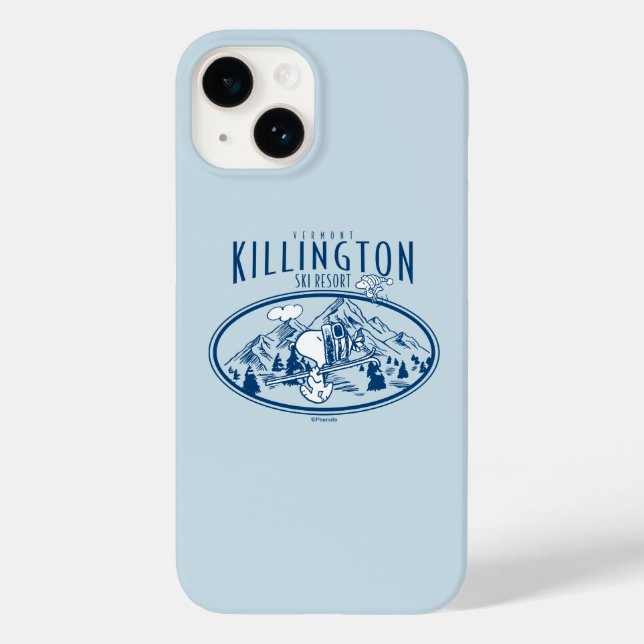 Peanuts | Killington Ski Resort Vermont Case-Mate iPhone Case (Back)