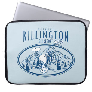 Peanuts   Killington Ski Resort Vermont Laptop Sleeve