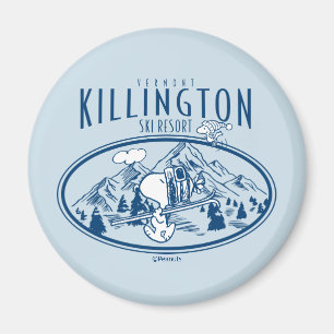 Peanuts   Killington Ski Resort Vermont Magnet