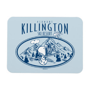 Peanuts   Killington Ski Resort Vermont Magnet