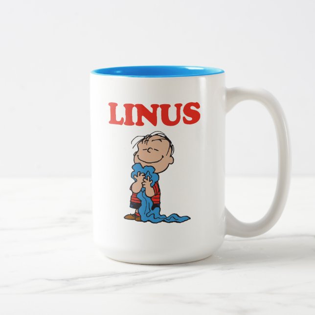 Peanuts | Linus Blanket Smile Two-Tone Coffee Mug (Right)