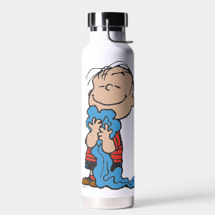 Peanuts   Linus Blanket Smile Water Bottle