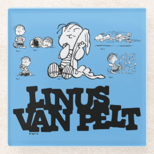 Peanuts Linus Glass Coaster