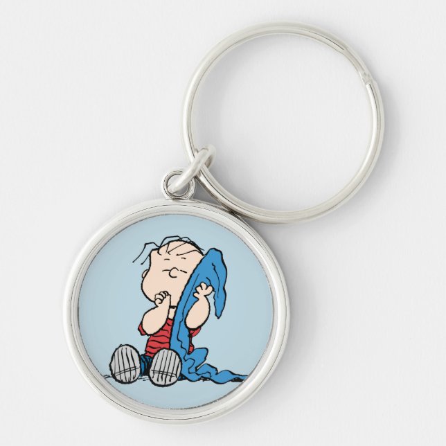 Peanuts | Linus & His Blanket Key Ring (Front)