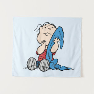 Peanuts Linus & His Blanket Tapestry