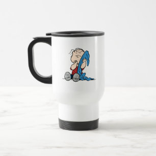 Peanuts   Linus & His Blanket Travel Mug