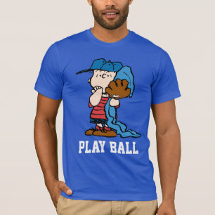 Peanuts Linus In His Baseball Gear T-Shirt