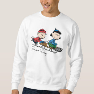 Peanuts Linus & Lucy Sled Riding Sweatshirt