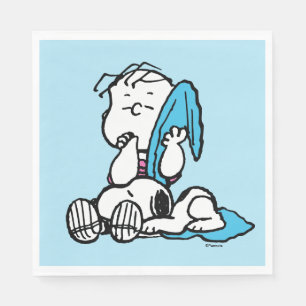Peanuts   Linus & Snoopy Napkin