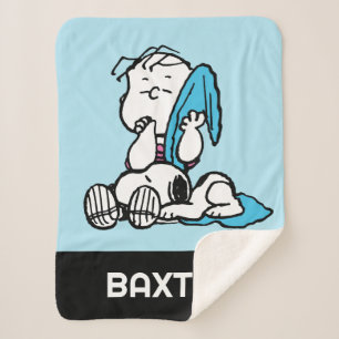 Peanuts   Linus & Snoopy Sherpa Blanket
