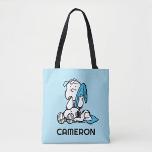 Peanuts   Linus & Snoopy Tote Bag