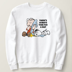 Peanuts   Linus, Snoopy & Woodstock Napping Sweatshirt