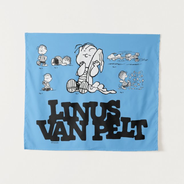 Peanuts | Linus Tapestry (Front (Horizontal))
