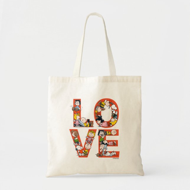 Peanuts - LOVE Tote Bag (Front)