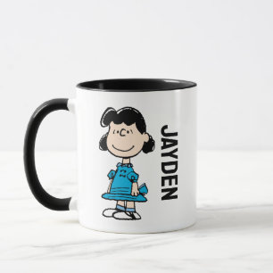 PEANUTS   Lucy   Add Your Name Mug