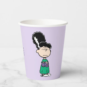 Peanuts Lucy Bride Of Frankenstein Halloween Paper Cups