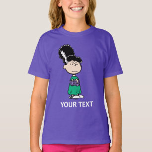 Peanuts Lucy Bride Of Frankenstein Halloween T-Shirt