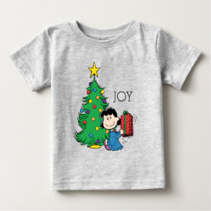 Peanuts Lucy Christmas Tree Baby T-Shirt