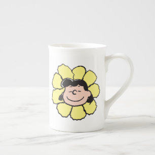 Peanuts   Lucy Flower Bone China Mug