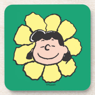 Peanuts   Lucy Flower Coaster