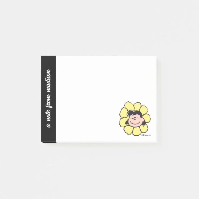 Peanuts | Lucy Flower Post-it Notes (Front)