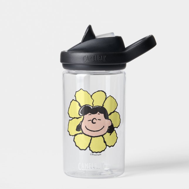 Peanuts | Lucy Flower Water Bottle (Left)