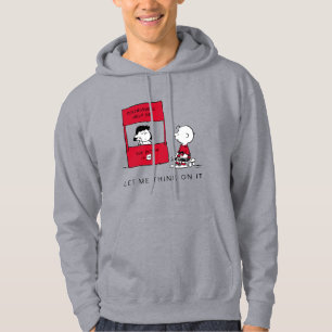 Peanuts   Lucy Gives Charlie Brown Advice Hoodie