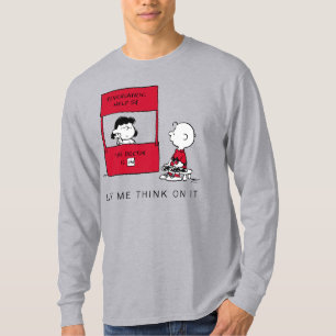 Peanuts Lucy Gives Charlie Brown Advice T-Shirt
