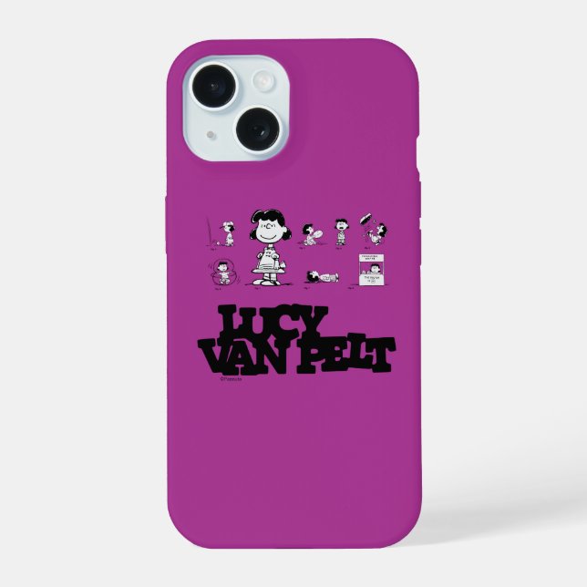 Peanuts | Lucy iPhone 15 Case (Back)