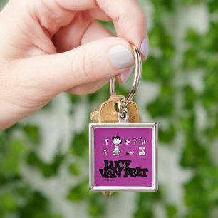 Peanuts   Lucy Key Ring