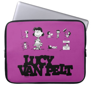 Peanuts   Lucy Laptop Sleeve
