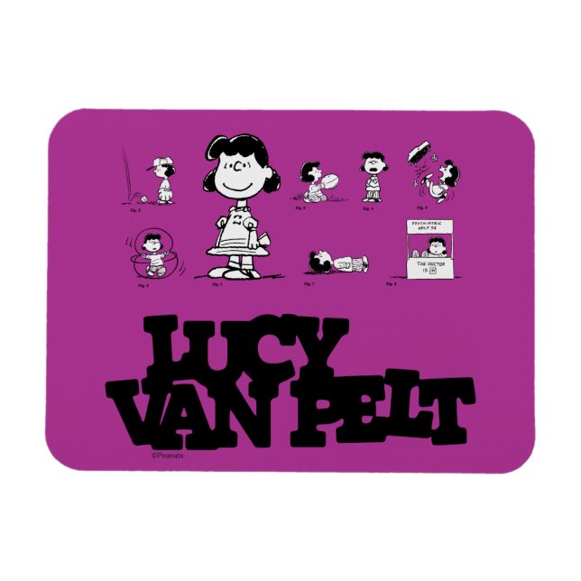 Peanuts | Lucy Magnet (Horizontal)