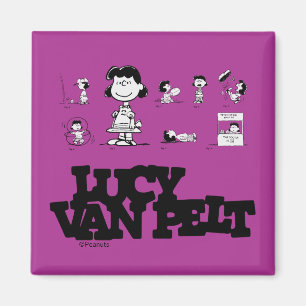 Peanuts   Lucy Magnet