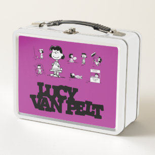 Peanuts Lucy Metal Lunch Box