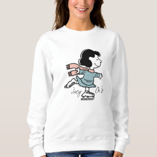 Peanuts Lucy On Ice Sweatshirt