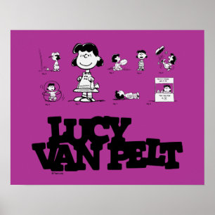 Peanuts Lucy Poster