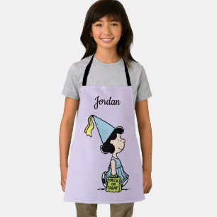 Peanuts Lucy Princess Costume Halloween Apron