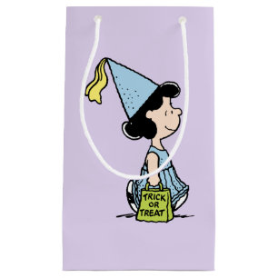 Peanuts Lucy Princess Costume Halloween Small Gift Bag
