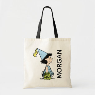Peanuts Lucy Princess Costume Halloween Tote Bag