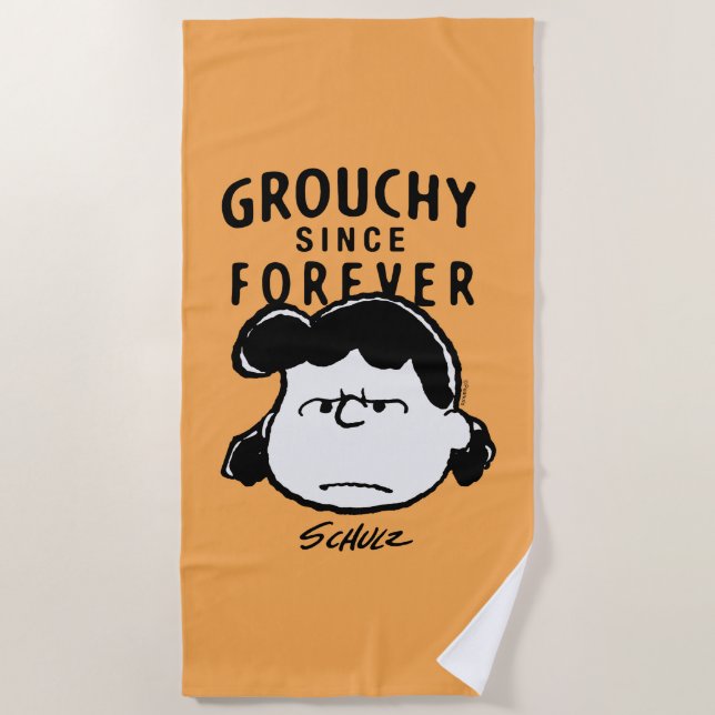 Peanuts | Lucy Since Forever Beach Towel (Front)