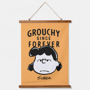 Peanuts Lucy Since Forever Hanging Tapestry