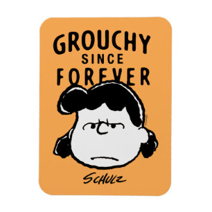 Peanuts   Lucy Since Forever Magnet