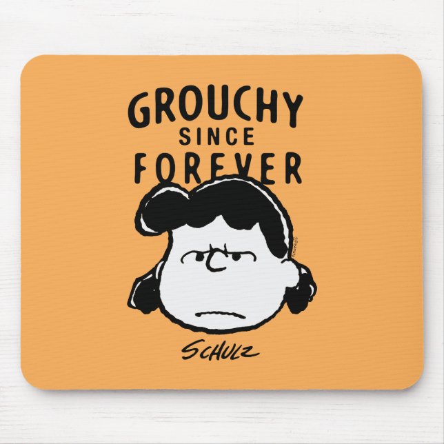 Peanuts | Lucy Since Forever Mouse Mat (Front)
