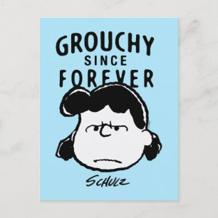 Peanuts Lucy Since Forever Postcard