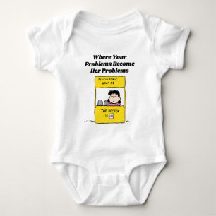 Peanuts   Lucy & the Doctor Is In Baby Bodysuit