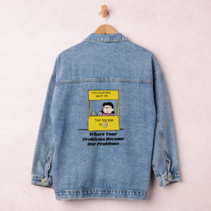 Peanuts   Lucy & the Doctor Is In Denim Jacket