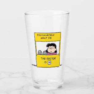 Peanuts   Lucy & the Doctor Is In Glass