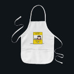 Peanuts | Lucy & the Doctor Is In Kids Apron<br><div class="desc">Lucy is the crabby,  bossy and opinionated girl who bullies most other characters in the comic strip,  particularly Linus and Charlie Brown. Check out this cute Peanuts design featuring Lucy and her advice stand.</div>