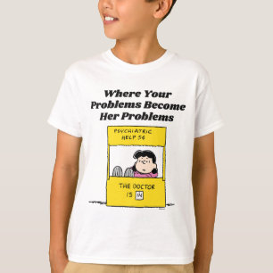 Peanuts   Lucy & the Doctor Is In T-Shirt